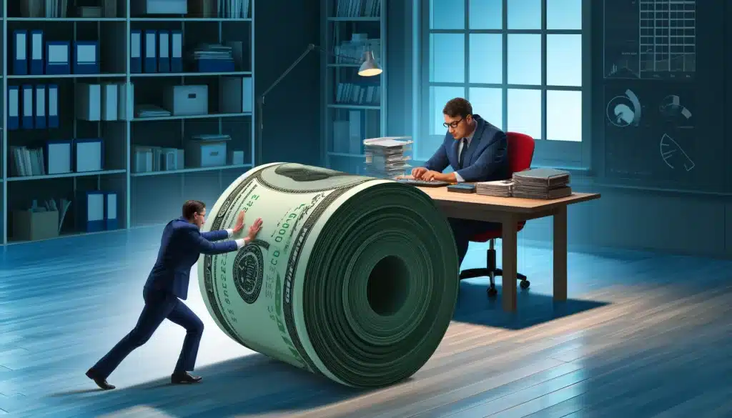 Accountant rolling out Accounting for Payroll Taxes