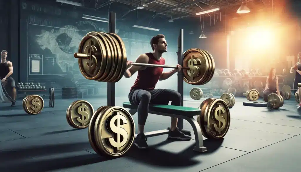 Weightlifter maxing out their SETC refund with confidence.
