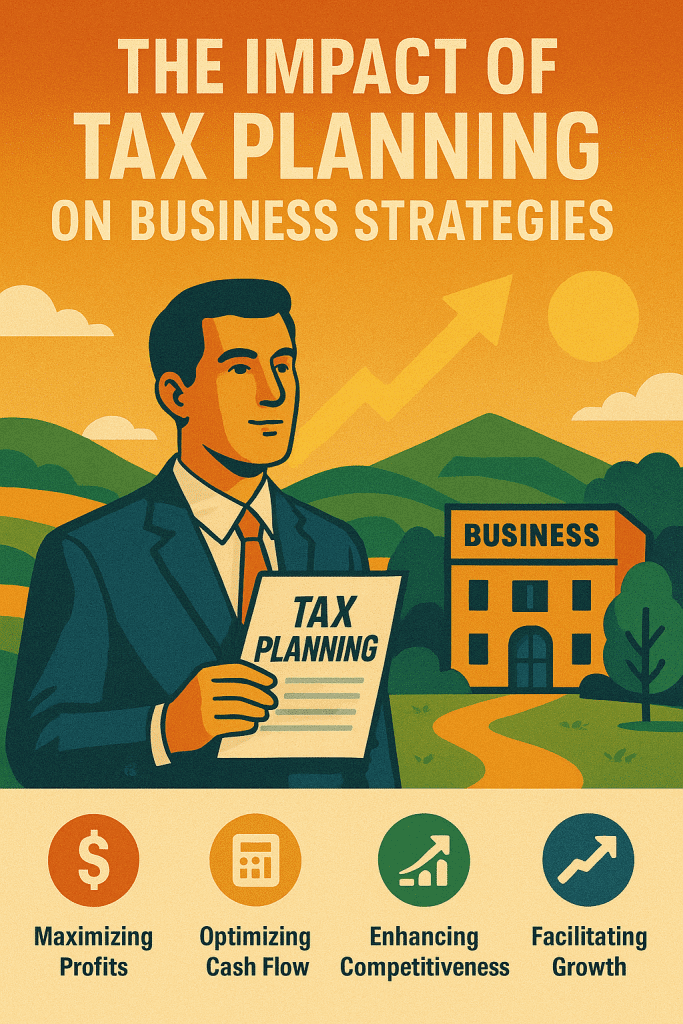  Impact of Tax Planning on Business Strategies infographic