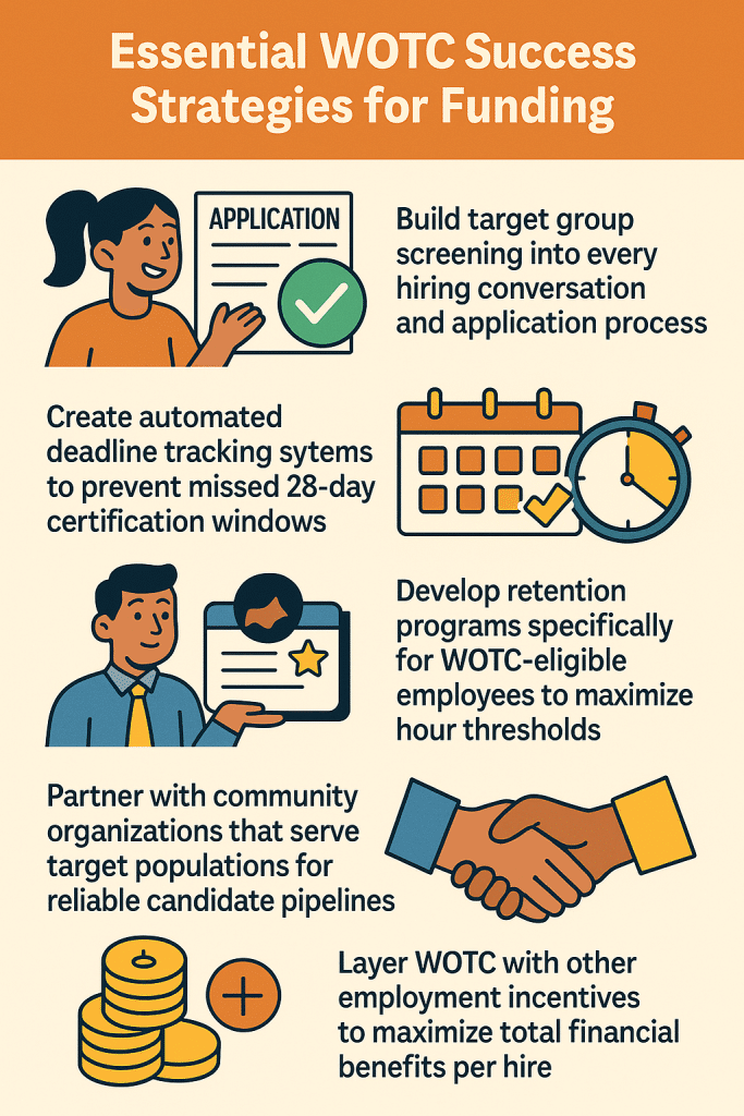 Work Opportunity Tax Credit Funding infographic