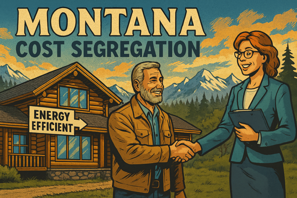 Cost Segregation Montana log cabin