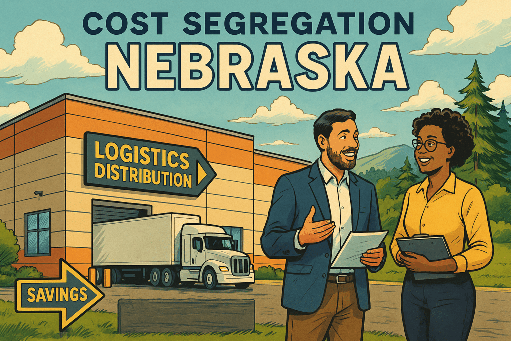 Nebraska Cost Segregation savings distribution center