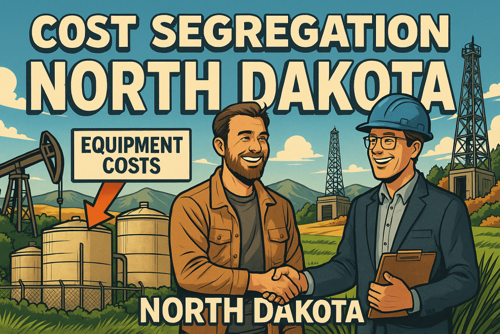 Cost Segregation North Dakota showing equipment costs.