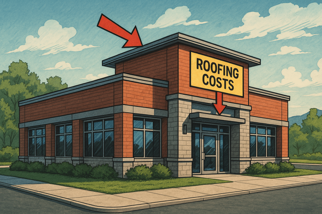 Cost Segregation Study Arkansas building with roofing work