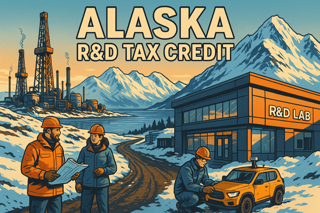 Alaska Research and Development Tax Credit at an oil field