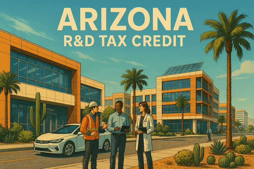 Arizona Research and Development Tax Credit in a corporate business center