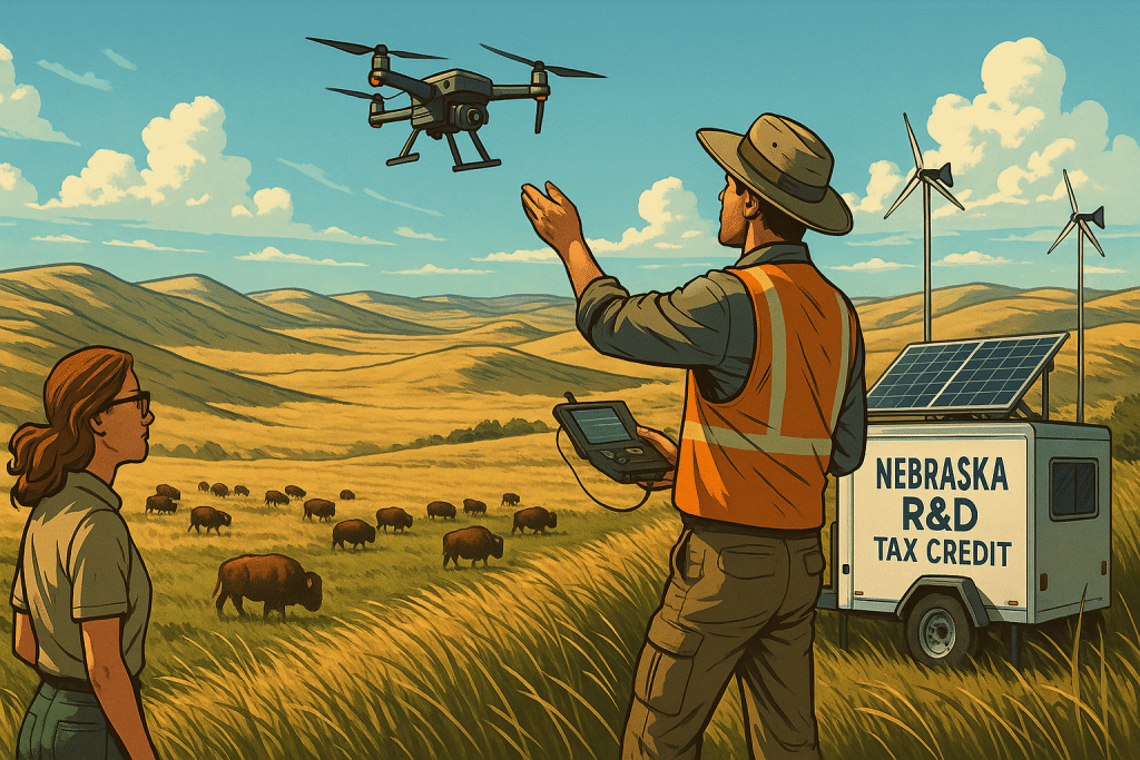 Nebraska R&D Tax Credits in a wind turbine field