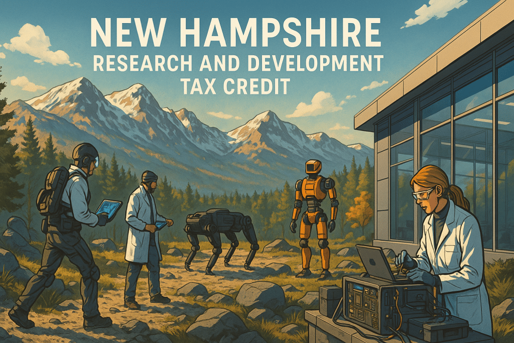 New Hampshire R&D Tax Credit workinig with robotics