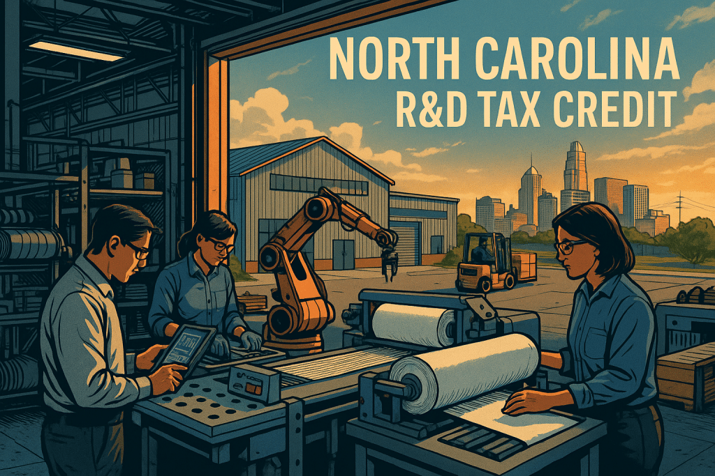 North Carolina R&D Tax Credit at a warehouse