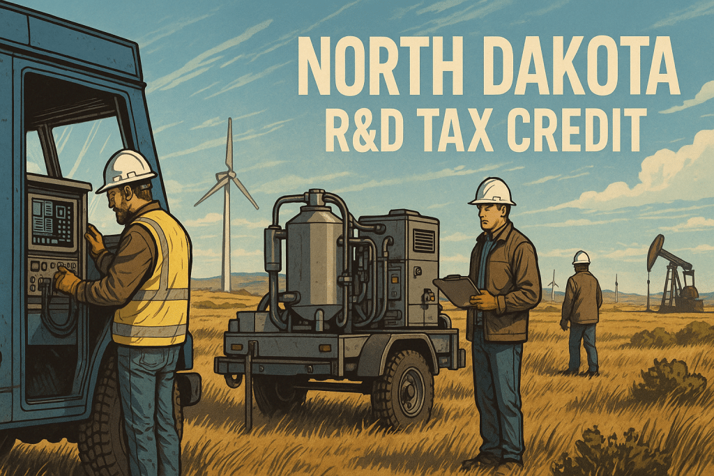 North Dakota R&D Tax Credit out in the oil fields