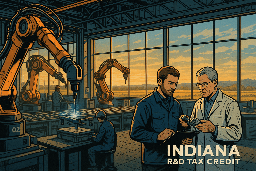 Indiana Research and Development Tax Credit Opportunity in a manufacturing plant
